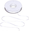 YAMA White Double Faced Satin Ribbon 1/8 Inch 100 Yards Thin White Ribbon for Gift Wrapping Crafts Bows Wedding Party Decoration