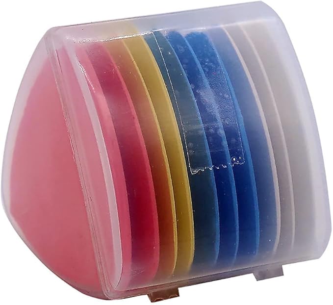 Triangle Tailors Chalk,Sewing Fabric Chalk and Fabric Markers for Quilting,Sewing Supplies Accessories (10Pcs)