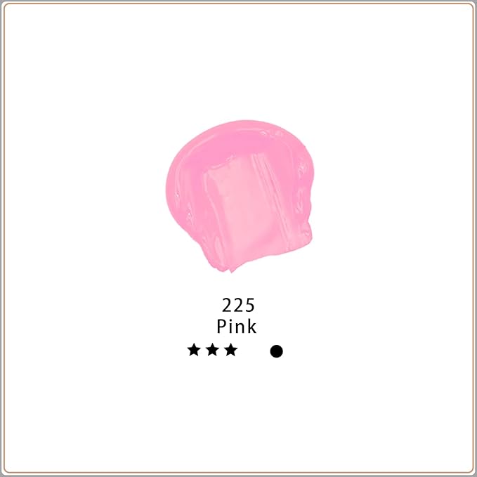 Artecho Pink Acrylic Paint, Pink Paint (120ml / 4.05oz) Tubes, Art Craft Paints for Canvas, Rock, Stone, Wood, Fabric, Art Supplies