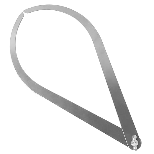 10 Inch Pottery Tools, Bent Leg Pottery Calipers, Caliper Measuring Tool, Stainless Steel Ceramic Tools for Carving Shaping
