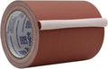 WOD GTC12 Gaffer Tape, Brown Low Gloss Finish Film, 6 inch x 60 ft. Residue Free, Non Reflective Cloth Fabric, Secure Cords, Water Resistant, Photography, Filming Backdrop, Production