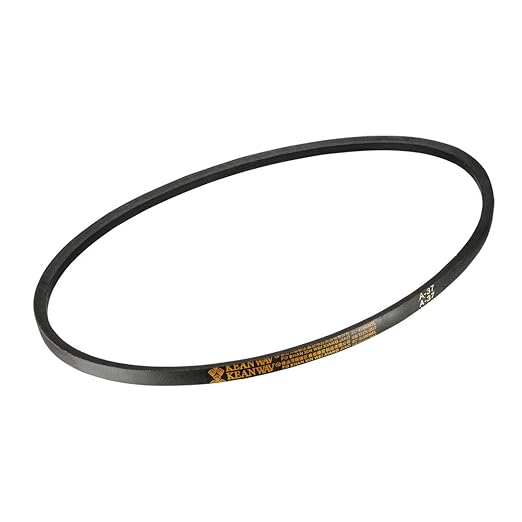 uxcell A37 Drive V-Belts 37" Inner Length 13mm Width 8mm Thick JIS Standard A-Section Rubber Drive Transmission Belt
