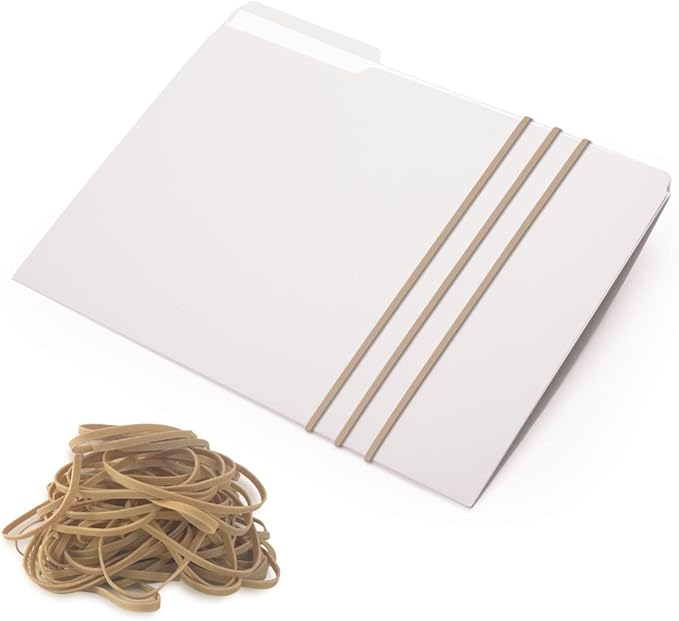 Upgrade Office Supply UPG225117BPK3 Rubber Bands, Size 117B (7 x 1/8), 600 Bands, 1 lb 3-Pack, USA