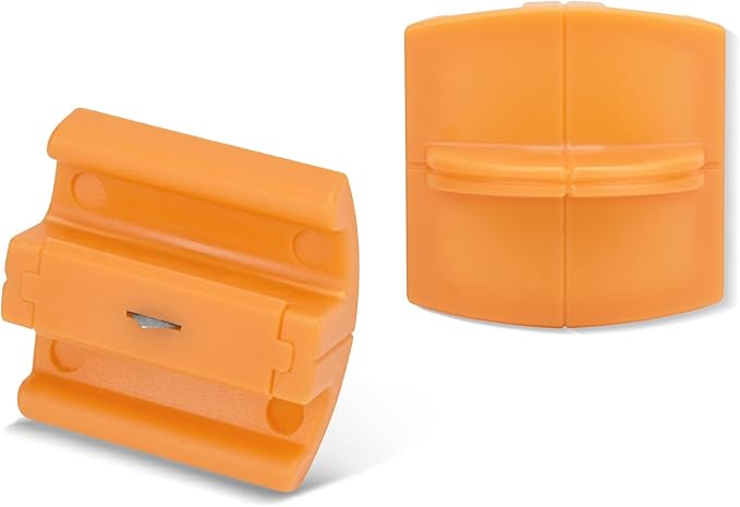 157400-1001 TripleTrack Blade for Fiskars SureCut & Precision Paper Trimmer, Paper Cutting Style I Titanium Blades Replacement for Fiskars Portable Craft Paper Cutter Trimmer, 2 PCS