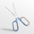 Blue Cute Office Scissors with Comfort-Grip Handles, Sharp Craft Scissors for DIY Art, Sewing, Fabric, Student, Teacher, and Home Use(7", Blue-1Pack)