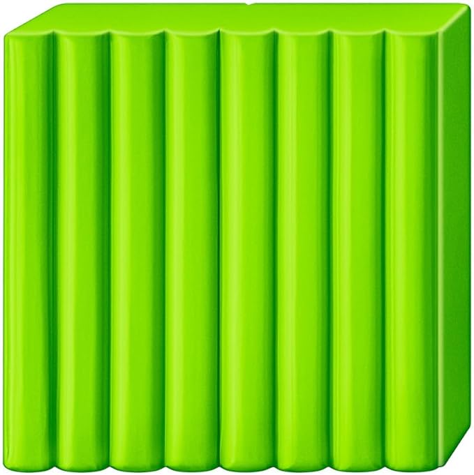 Staedtler FIMO Soft Polymer Clay - -Oven Bake Clay for Jewelry, Sculpting, Crafting, Apple Green 8020-50