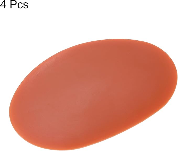 HARFINGTON Pottery Ribs 8.8cm x 5.5cm Soft Silicone Rubber Clay Ceramic Sculpting Tools for Finishing Shaping and Smoothing Removing Finger Marks