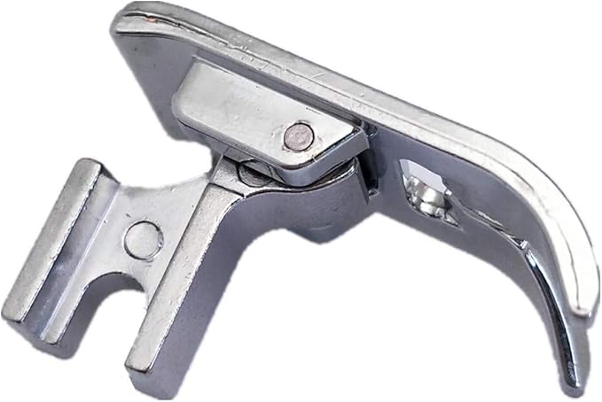 YEQIN Low Shank Zig Zag Sewing Machine Presser Foot with Low Shank Adaptor- Fits All Low Shank Singer, Brother, Babylock, Viking (Husky Series), Janome, Bernina, Kenmore, White