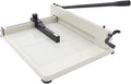 17" Guillotine Paper Cutter A3 Heavy Duty Paper Cutter with Safety Lock Precision Paper Trimmers for Cards PVC Paper Slicer for Office School