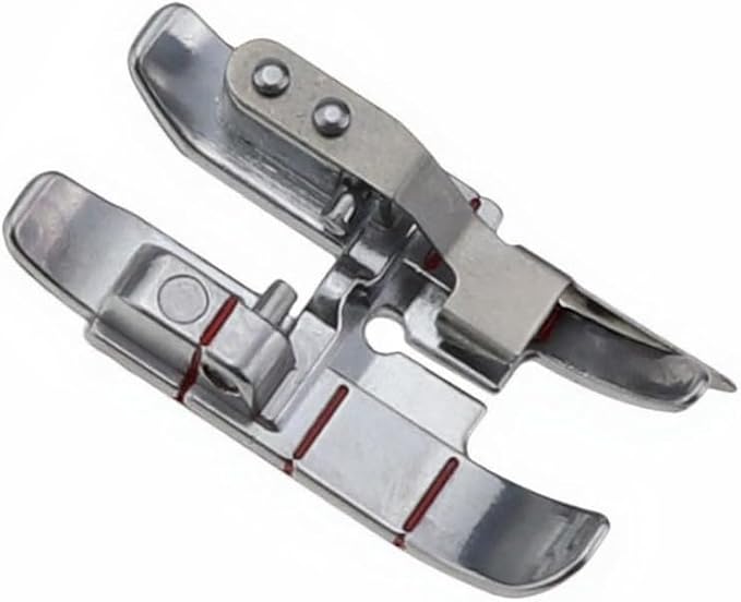 Sewing Machine Presser Foot Silver Sewing Walking Presser Foot Easy to Use Compatible with Pfaff Sewing Machines B, C, D, E, F, G, J, K (A)