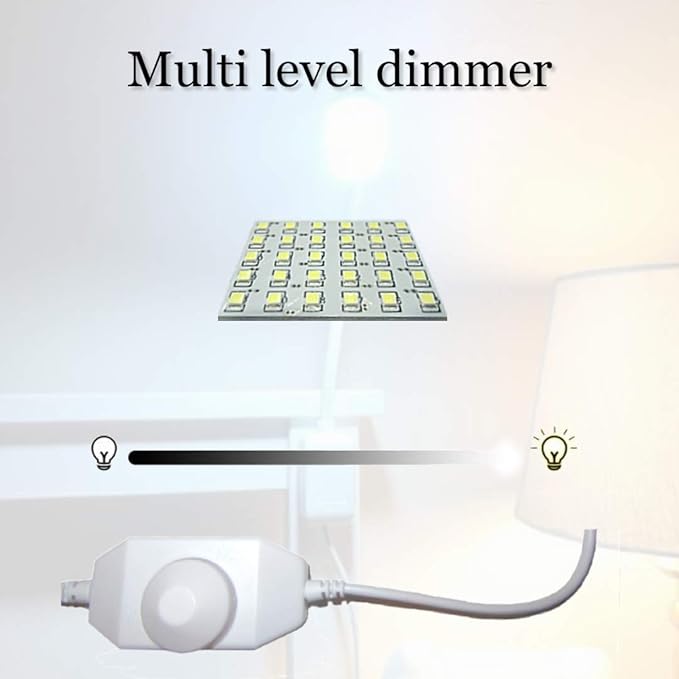 Brand LED Work Light Box - Energy Saving LED Machine Light for Drill Press, Desk, Craft