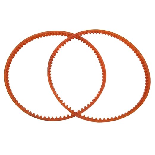 CKPSMS Brand - 2PCS Sewing Machine Motor Belts with The Perimeter 14 5/8 inch (370mm) and The Width just Short of 1/4 inch (6 mm) Compatible with/Replacement for Kenmore Brand 158.220,158.480,158.950