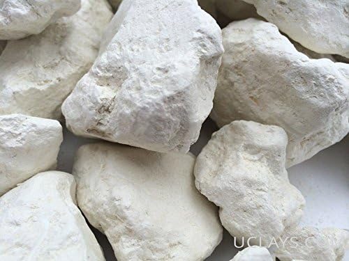 White Edible Clay, White Dirt, Chunks (lump) Natural for Eating (Food), 1 lb (450 g)