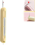2 in 1 Needle Threader Seam Ripper: Upgraded Automatic Sewing Machine Opening Machine Quilting Supplies Sewing Kit Rapid Sewing Machine Circular Sewing Machine (Yellow)