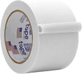 WOD GTC12 Gaffer Tape, White Low Gloss Finish Film, 3 inch x 60 ft. Residue Free, Non Reflective Cloth Fabric, Secure Cords, Water Resistant, Photography, Filming Backdrop, Production
