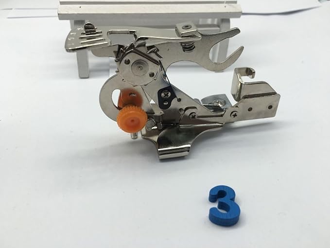 HONEYSEW Ruffler Foot for Singer Brother Juki Low Shank Sewing Machine (3 Style)