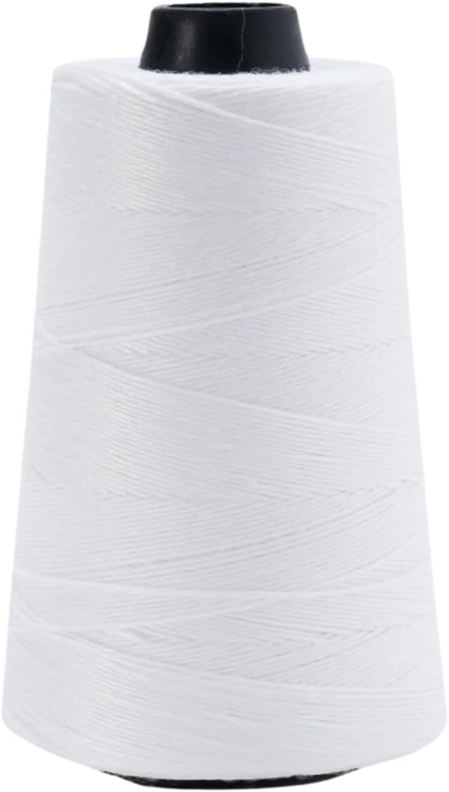 2200 ft Roll Thread Cones for Heavy Duty Bag Sewing Closer - Portable Electric Bag Sewing Machines Compatible High Strength Single-Ply Thread Set - Nylon, Bracelet Making, Burlap, Bag Closing