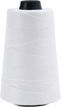 2200 ft Roll Thread Cones for Heavy Duty Bag Sewing Closer - Portable Electric Bag Sewing Machines Compatible High Strength Single-Ply Thread Set - Nylon, Bracelet Making, Burlap, Bag Closing