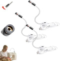 Magnetic Positioning Quilting Light for Sewing Machine, Magnetic Sewing Machine Light, Adjustable Magnetic Attachment, Sewing Light Guide for Straight Stitching, for Sewing (3Pcs*Mix, USB model)