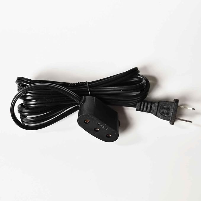 HONEYSEW Lead Power Cord for Singer Sewing Machine 401, 403, 404#122