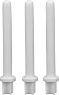 Auxiliary Spool Pin for Singer Sewing Machine, 3 pcs Plastic Spool Pin Auxiliary Spool Pin Sewing Machine Spool White Plastic Tailoring Auxiliary Accessories for Handicraft Enthusiast