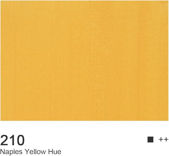 AUREUO Naples Yellow Hue Acrylic Paint, 4 Fl Oz / 120ml Single Tube, Rich Pigment Art Craft Paints for Canvas, Rocks, Wood, Ceramic, Fabric - Art Supplies for Beginners, Professionals, Artists