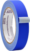 WOD GTC12 Gaffer Tape, Dark Blue Low Gloss Finish Film, 1 inch x 60 ft. Residue Free, Non Reflective Cloth Fabric, Secure Cords, Water Resistant, Photography, Filming Backdrop, Production