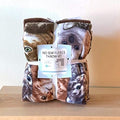 YourFleece Kittens No-Sew Throw Fleece Fabric DIY Blanket Making Kit, Make Your Own, Anti-Pill, 50x60 inches