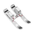 9mm Open Toe Applique Presser Foot with IDT for Pfaff Group F, G, J, K Sewing Machine, Satin Stitch Metal Applique Foot #820213096