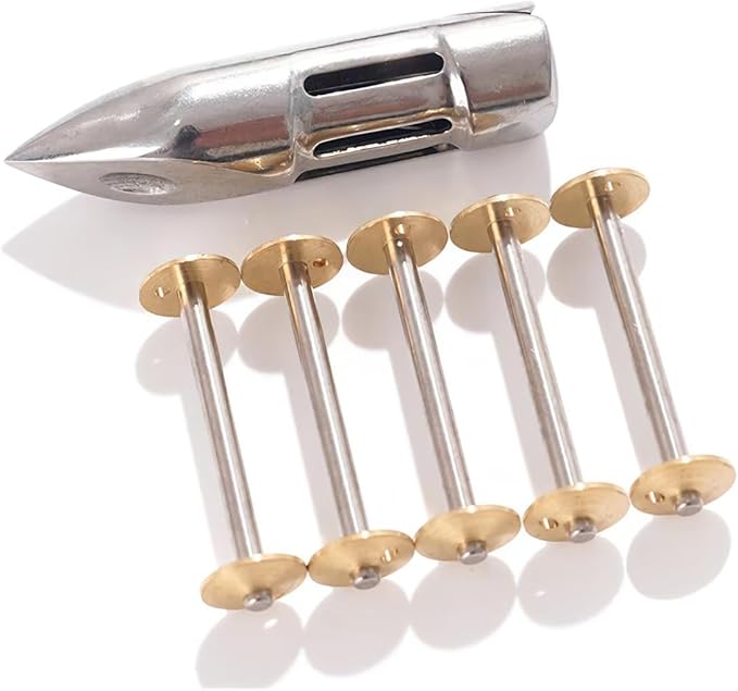 YICBOR 5PCS Bobbins and 1PC Shuttle Bobbin Case #83505+8228 for Singer 27K 28K 127K 128K Treadle Sewing