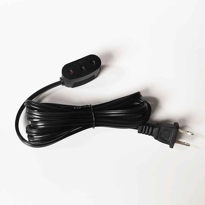 HONEYSEW Lead Power Cord for Singer Sewing Machine 401, 403, 404#122