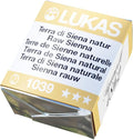 Lukas 1862 Aquarell Artists' Watercolor Pans, Raw Sienna Half Pan - Vibrant Professional Grade Watercolor Paint - Easy-to-Wet, Intense Color, Long-lasting - Ideal for Professional Watercolorists