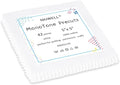 42 Pieces 5″ Pre-Cut White Cotton Fabric Squares — Charm Pack Quilting Fabric