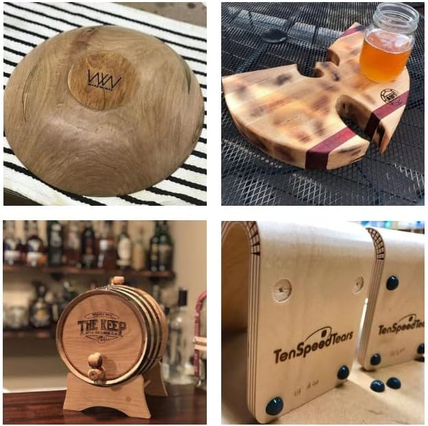 Electric Custom Wood Branding Iron,Personalized Leather Stamp for Party Wedding Bread Making Wood (2.5"x2.5" Electric Branding Iron Kit)