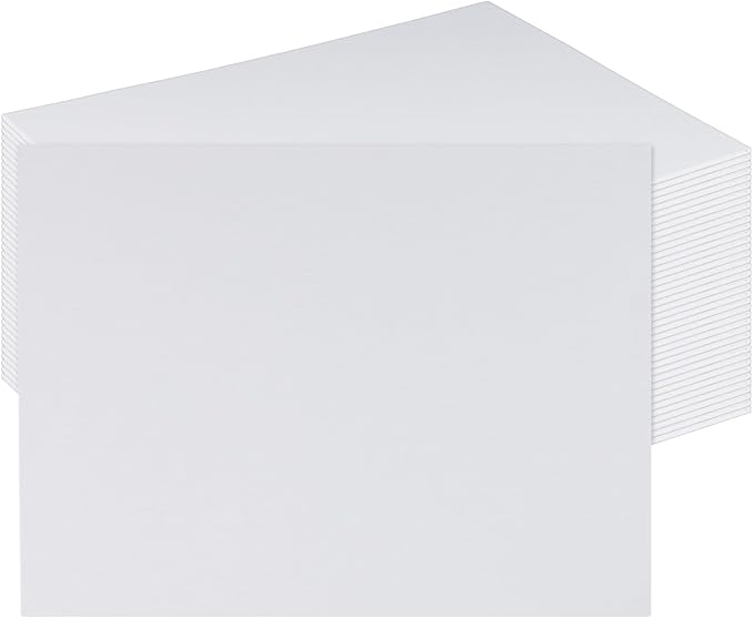 SHEUTSAN Canvas Panels, 9 x 11.8 Inch, 40 Pack, Cotton Canvas Board for Oil Watercolor Paints