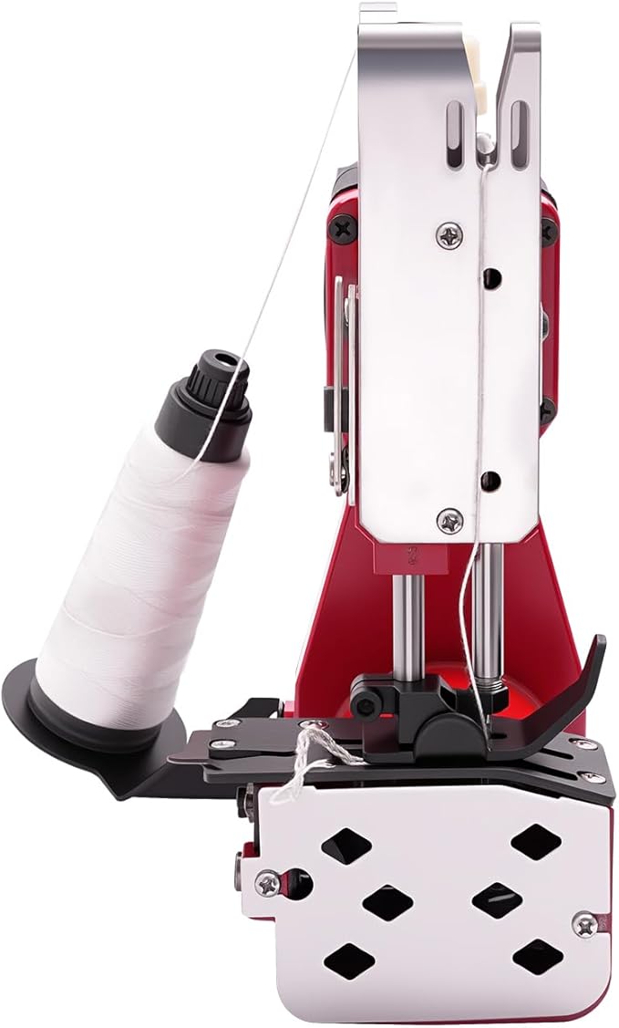 Portable Bag Sewing Machine, Electric Closing Sewing Machine, Automatic Woven Bags Sewer Packing Equipment for Sack Woven Kraft Paper Bag Sealing, Light Weight