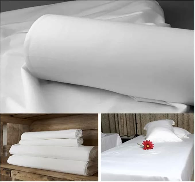 AK TRADING CO. Down-Proof Cotton Ticking Fabric 180 Thread Count (63" Wide, 5 Yards)