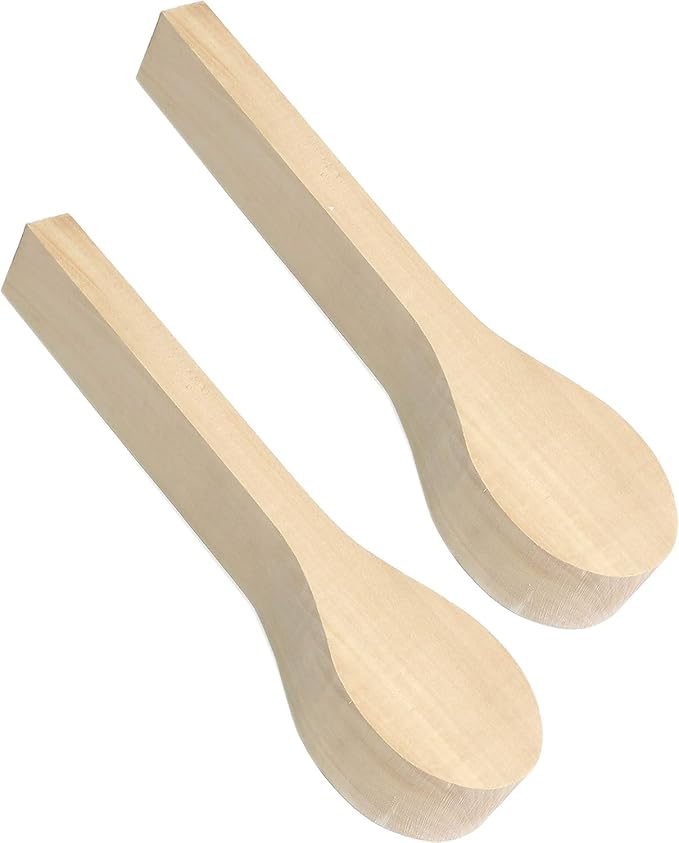 BeaverCraft Spoon Carving Blank BB1 Unfinished Wood for Whittling Tools, Spoon Carving Kit - Wood Carving Blocks Basswood for Crafts