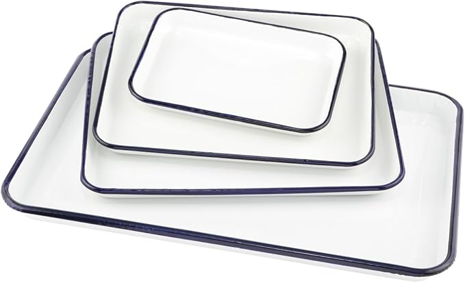Creative Mark Butcher Tray Palette - 17 x 24 Inches - Triple Coated Enamel Tray Palette for Painting, Color Theory, Mixing, and More