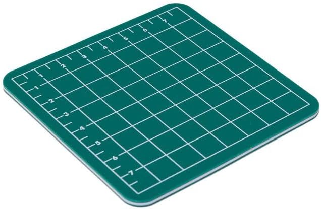 Huron Precision Self-Healing Cutting Mat 3.5 x 3.5 (mini) for Crafts, Hobbies, Sewing, and Scrapbooking (1/5/25/100 pc) (1pc)