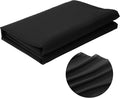 VitalCozy 1.62 x 20 yd Unbleached Polyester Cotton Muslin Fabric Textile Wide Polyester Cotton Fabric Embroidery Muslin Quilting Linen Material for Sewing Apparel Painting(Black)