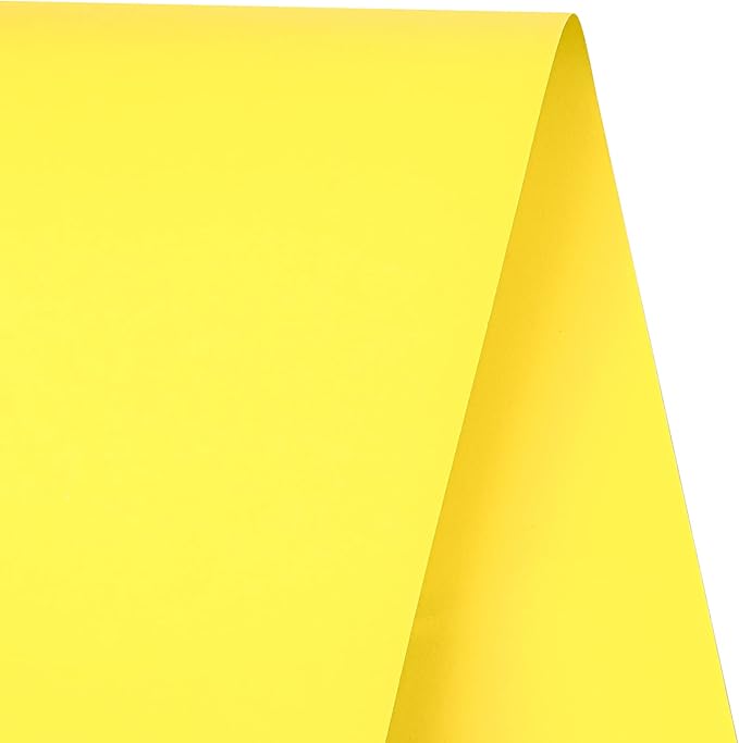 RUSPEPA Yellow Kraft Paper Roll - 24 inches x 100 feet - Recyclable Paper Perfect for for Easter Crafts, Art, Wrapping, Packing, Postal, Shipping, Dunnage & Parcel