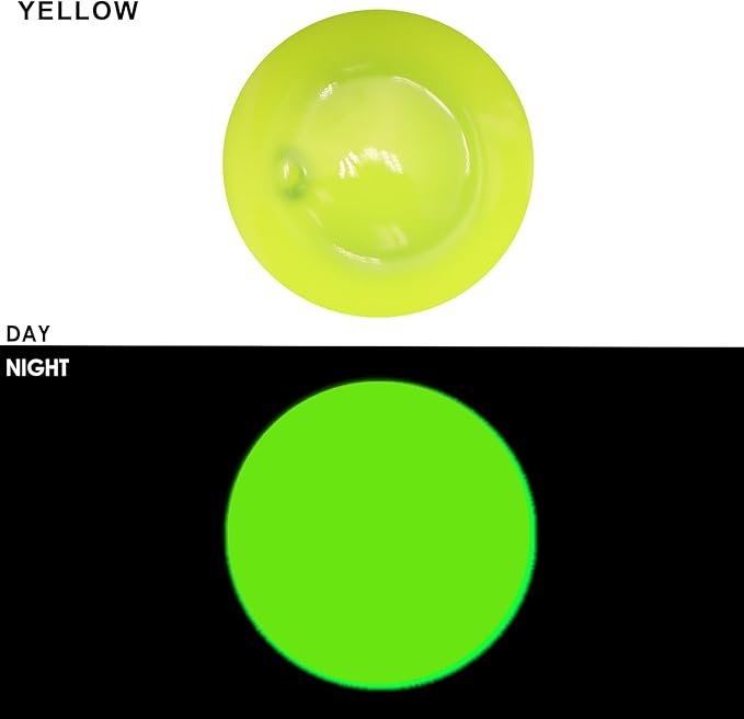Artecho Glow in the Dark Paint, Neon Yellow Paint (120ml / 4.05oz) Tubes, Art Craft Paints for Canvas, Rock, Stone, Wood, Fabric, Art Supplies
