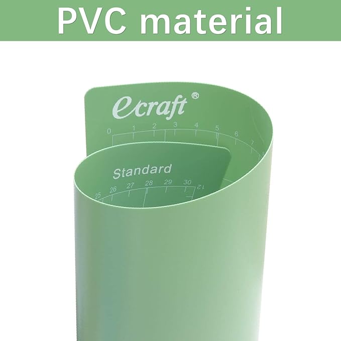 Ecraft Cutting Mat 12X12 For Cricut - Include (Strong/Standard/Light) Adhesive Sticky (3 pack) Flexible Square Gridded Quilting Cut Mats Replacement for Crafts、Sewing and All Arts.（Variety)