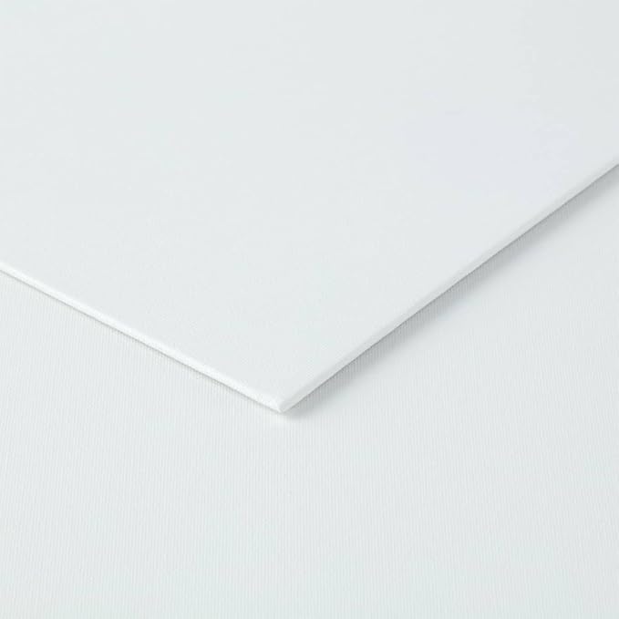 Creative Mark Cotton Canvas Panels 10x10" - 12 Pack - Professional Quality Fine Weave Acrylic Primed Artist Canvas Boards for Painting, Acrylics, Studios, & More