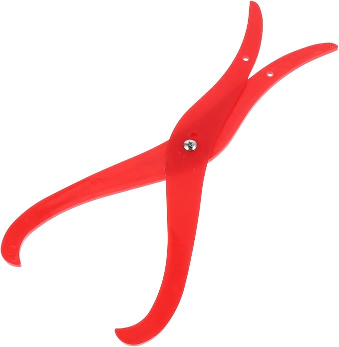 POPETPOP Clay Sculpture Measuring Tool- 6 Inch Red Clay Sculpture Plastic Tool Pottery Clay Tool Bent Leg Ceramic Carving Tool for Pottery Gauge Shaping and Carving