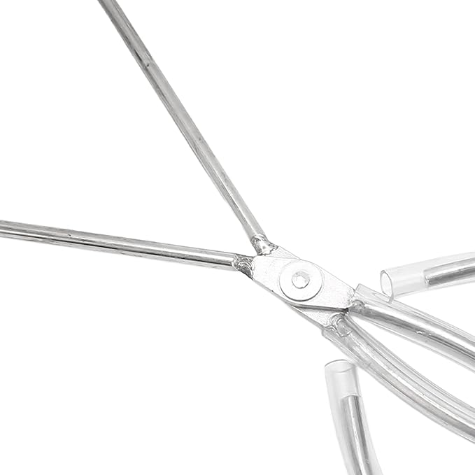 Stainless Steel Dipping Tong Pottery Tool, Clay Sculpture Dipping Tong Pottery Tool Kiln Furniture for Pottery Artists, Ceramic Polymer Clay Glaze Dipping Tongs Glazing Tools