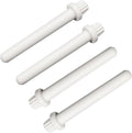 4 Pieces Sewing Machine Replacement Accessory, Replacement Parts for Sewing Machines, Sewing Machine Thread Adapter, Spool Holder for Sewing Machine, Sewing Machine Parts White