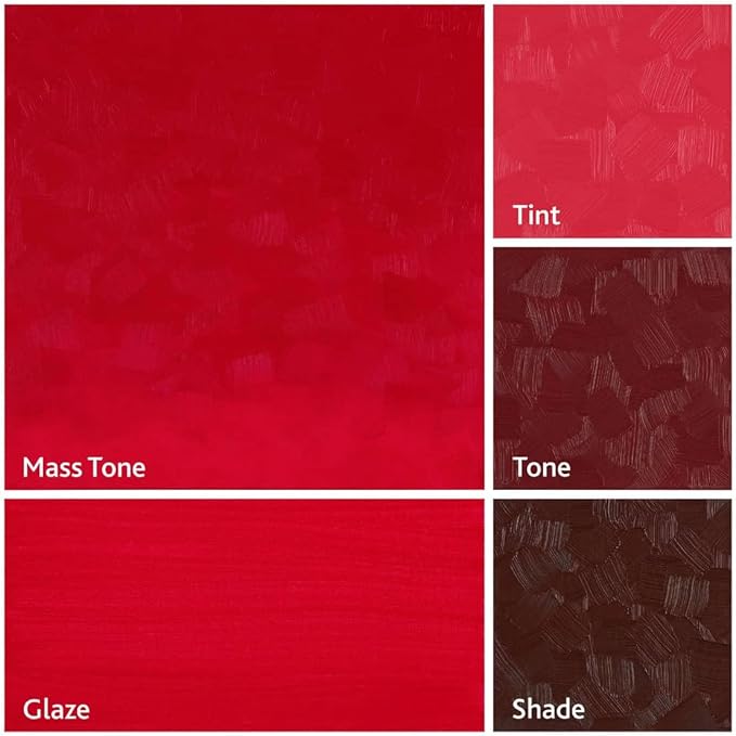 Tusc & Pine Artist Oil Paint - Permanent Red Deep, 150 ml, Non-Yellowing, Rich & Creamy Consistency, Maximum Pigment Load, Small Batch Milled Oil Paints Made in the USA for Professional Artists