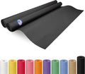 Black Kraft Paper Rolls 36" x 2160" (180 feet), Pack of 2 - USA-Made Quality Black Paper 50lb Thickness for Packing, Shipping, Crafts/Arts - 100% Recyclable Natural Wrap Material by IDL Packaging